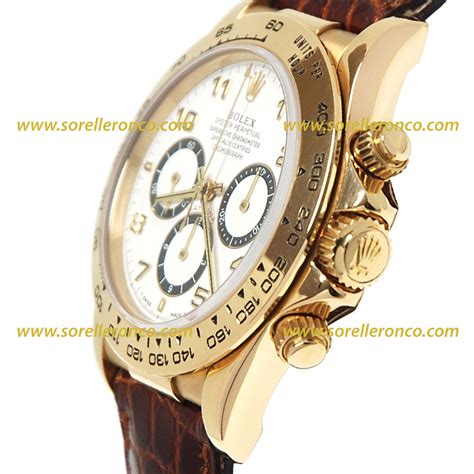 rolex daytona testa oro usato